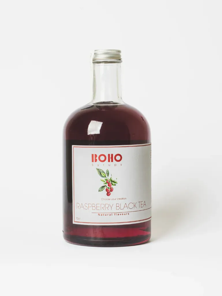 [BOHO FRAMBOOS] Framboise & thé noir 70 cl